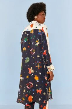 Farm Rio Zodiac Lenzing™ Ecovero™ Viscose Shirtdress