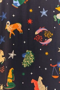 Farm Rio Zodiac Lenzing™ Ecovero™ Viscose Shirtdress -Colorful Wear Store 307012 05