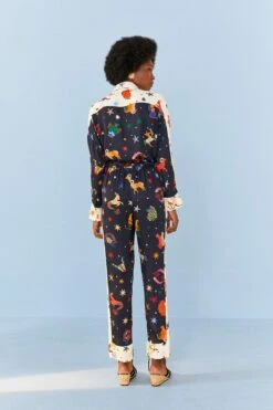 Farm Rio Zodiac Lenzing™ Ecovero™ Viscose Pants 7 Farm Rio Zodiac Lenzing™ Ecovero™ Viscose Pants -Colorful Wear Store 307013 03