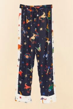 Farm Rio Zodiac Lenzing™ Ecovero™ Viscose Pants 9 Farm Rio Zodiac Lenzing™ Ecovero™ Viscose Pants -Colorful Wear Store 307013 06