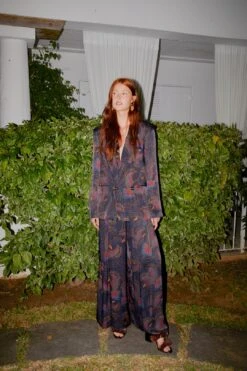 Farm Rio Sequin Toucans Lenzing™ Ecovero™ Viscose Pants -Colorful Wear Store 308186 04