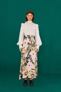 Farm Rio Off-White Romantic Blouse -Colorful Wear Store 308187 03