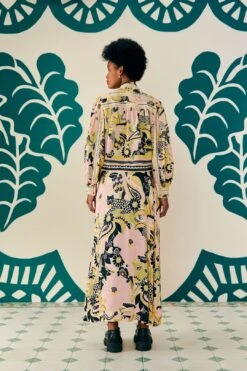 Farm Rio Sand Vintage Forest Blouse -Colorful Wear Store 308206 04