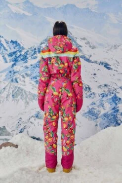 Farm Rio Pink Cashew Ski Jumpsuit -Colorful Wear Store 308303 05