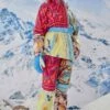 Farm Rio Mixed Scarves Ski Pants