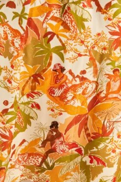 Farm Rio Sand Leopard Forest Maxi Dress 10 Farm Rio Sand Leopard Forest Maxi Dress -Colorful Wear Store 309151 05