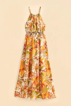 Farm Rio Sand Leopard Forest Maxi Dress 11 Farm Rio Sand Leopard Forest Maxi Dress -Colorful Wear Store 309151 06