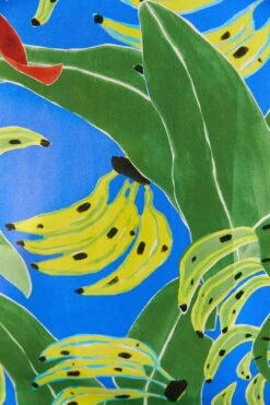 Farm Rio Blue Banana Leaves Sleeveless Maxi Dress -Colorful Wear Store 309156 05