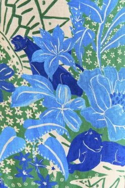 Farm Rio Green Jungle Panther Midi Dress -Colorful Wear Store 309167 05