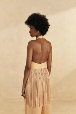 Farm Rio Sand Cross Front Top -Colorful Wear Store 309174 03