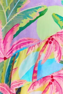 Farm Rio Beach Vibe Layered Skirt -Colorful Wear Store 309204 05