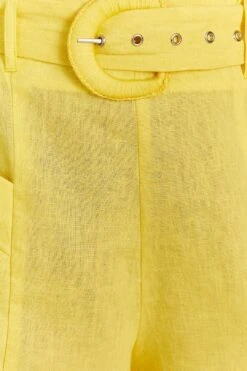 Farm Rio Bright Yellow Shorts -Colorful Wear Store 309212 05
