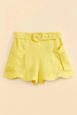 Farm Rio Bright Yellow Shorts -Colorful Wear Store 309212 06