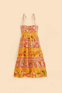 Farm Rio Mixed Fruits Paradise Midi Dress 11 Farm Rio Mixed Fruits Paradise Midi Dress -Colorful Wear Store 309292 06