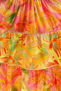 Farm Rio Mixed Painted Birds Maxi Dress 9 Farm Rio Mixed Painted Birds Maxi Dress -Colorful Wear Store 309301 05