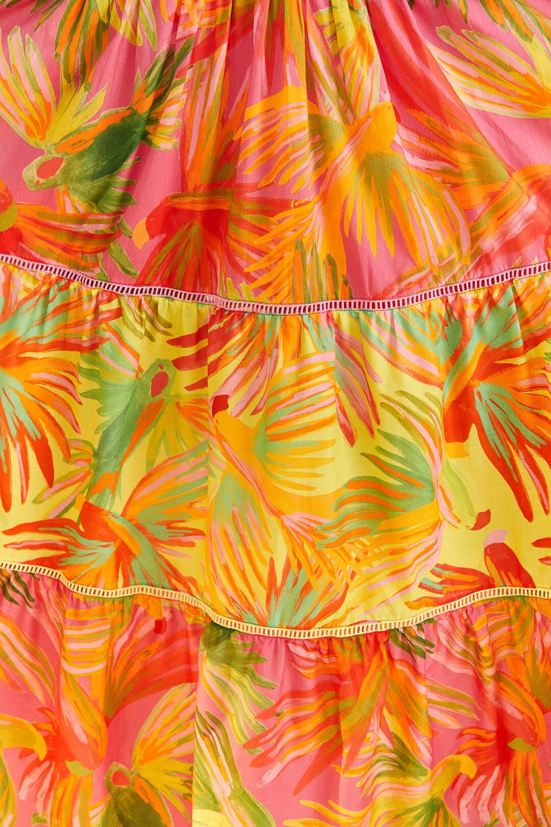 Farm Rio Mixed Painted Birds Maxi Dress 5 Farm Rio Mixed Painted Birds Maxi Dress - Image 5