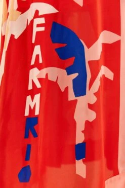 Farm Rio Brasil Bahia Scarves Midi Dress 10 Farm Rio Brasil Bahia Scarves Midi Dress -Colorful Wear Store 309309 05