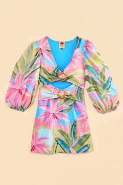 Farm Rio Beach Vibe Mini Dress -Colorful Wear Store 309324 06