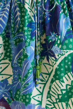 Farm Rio Green Jungle Panther Mini Dress -Colorful Wear Store 309352 05