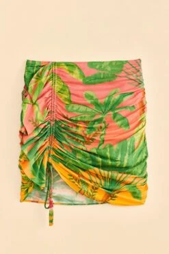 Farm Rio Sunrise Scenario Lenzing™ Ecovero™ Viscose Mini Skirt -Colorful Wear Store 309387 06