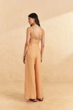 Farm Rio Dark Sand Pants -Colorful Wear Store 309413 03