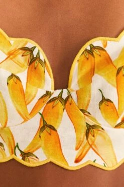 Farm Rio Off-White Peppers Top -Colorful Wear Store 309434 05