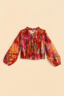 Farm Rio Mystic Bush Blouse -Colorful Wear Store 309454 06