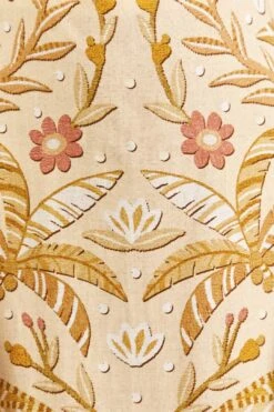 Farm Rio Sand Jungle Chic Midi Dress -Colorful Wear Store 309501 04