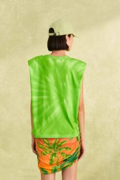 Farm Rio Green Lime Bananas Organic Cotton T-Shirt -Colorful Wear Store 309576 02