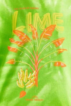 Farm Rio Green Lime Bananas Organic Cotton T-Shirt -Colorful Wear Store 309576 04
