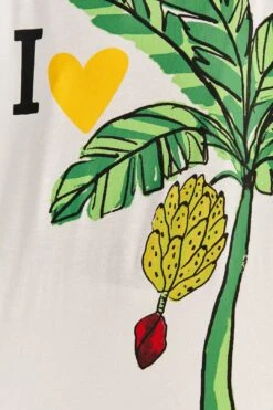 Farm Rio I Heart Bananas Organic Cotton T-Shirt -Colorful Wear Store 309584 05