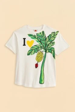Farm Rio I Heart Bananas Organic Cotton T-Shirt -Colorful Wear Store 309584 06