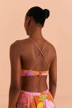 Farm Rio Embroidered Flower Top Maxi Dress 11 Farm Rio Embroidered Flower Top Maxi Dress -Colorful Wear Store 309596 05