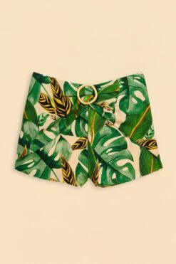 Farm Rio Tropical Leaves Shorts 11 Farm Rio Tropical Leaves Shorts -Colorful Wear Store 310644 06