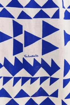 Farm Rio Off-White Pitta Tiles One-Shoulder Maxi Dress -Colorful Wear Store 310650 05