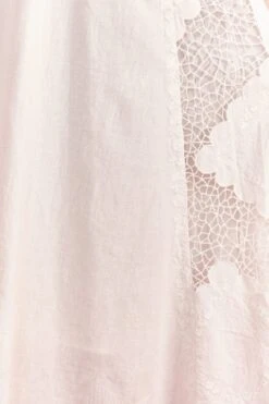 Farm Rio Off-White Embroidered Midi Dress -Colorful Wear Store 310674 05