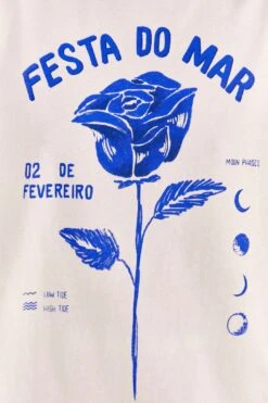 Farm Rio Festa Do Mar Organic Cotton T-Shirt -Colorful Wear Store 310677 05