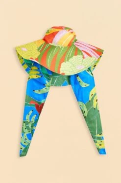 Farm Rio Neon Floral Hat