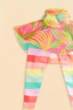 Farm Rio Lime Painted Birds Hat -Colorful Wear Store 310716 03