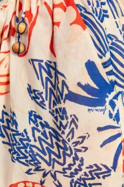 Farm Rio Off-White Mixed Lobster Shorts 10 Farm Rio Off-White Mixed Lobster Shorts -Colorful Wear Store 311279 05