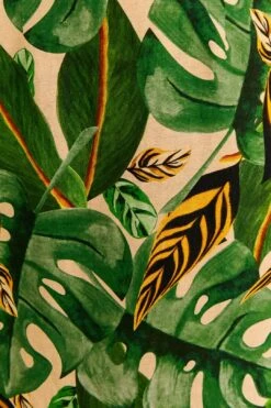 Farm Rio Tropical Leaves Midi Dress -Colorful Wear Store 311337 05