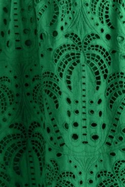 Farm Rio Green Coconut Tree Richelieu Midi Dress 10 Farm Rio Green Coconut Tree Richelieu Midi Dress -Colorful Wear Store 311340 05