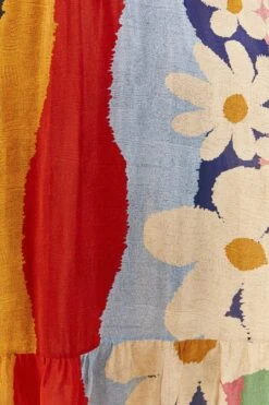 Farm Rio Super Fun Daisy Maxi Dress -Colorful Wear Store 311363 05