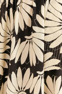 Farm Rio Black Copacabana Bow Midi Skirt 11 Farm Rio Black Copacabana Bow Midi Skirt -Colorful Wear Store 311375 06