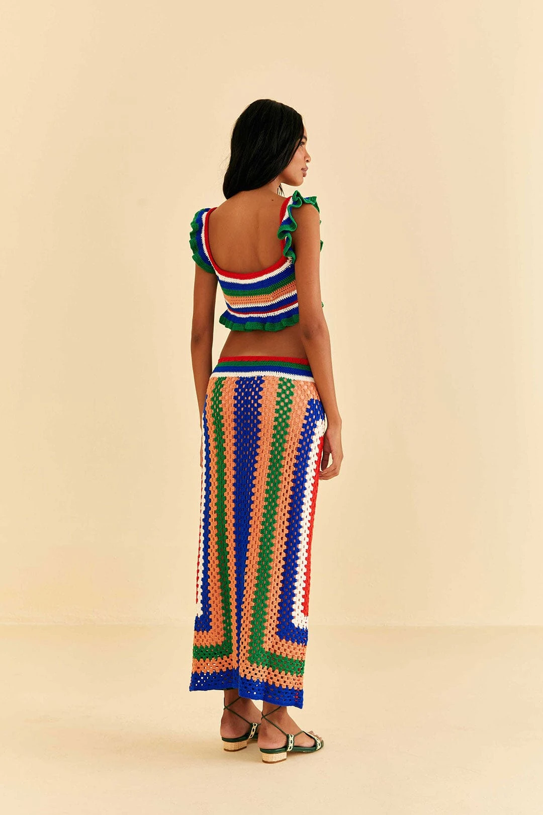 Farm Rio Pitta Crochet Skirt 4 Farm Rio Pitta Crochet Skirt - Image 4