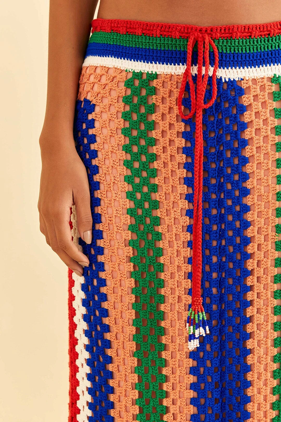 Farm Rio Pitta Crochet Skirt 6 Farm Rio Pitta Crochet Skirt - Image 6
