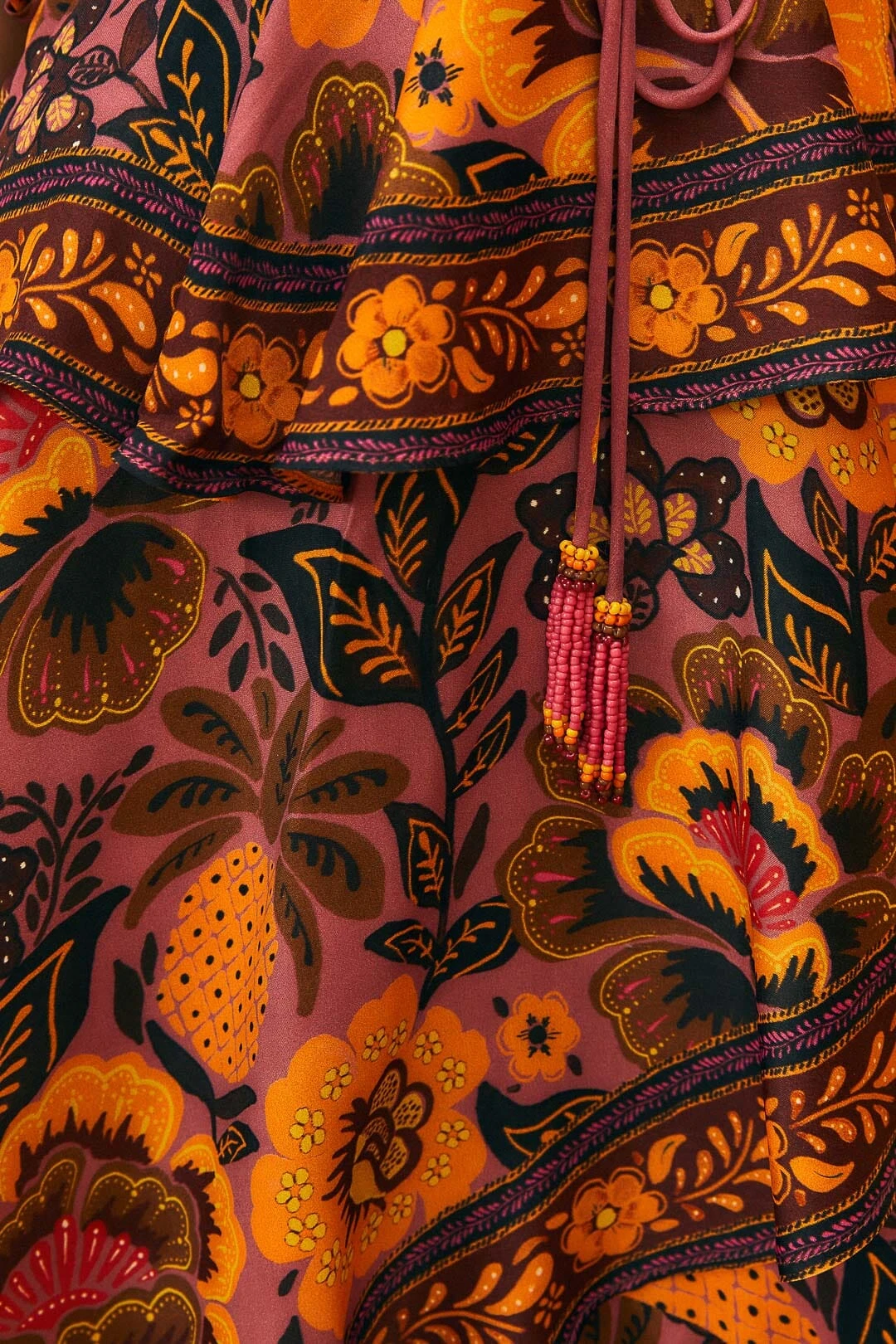 Farm Rio Blush Garden Bloom Maxi Dress 6 Farm Rio Blush Garden Bloom Maxi Dress - Image 6