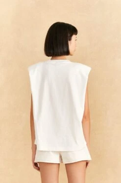 Farm Rio Nature Is The Future Embroidered Organic Cotton T-Shirt 9 Farm Rio Nature Is The Future Embroidered Organic Cotton T-Shirt -Colorful Wear Store 313563 04