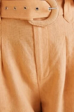 Farm Rio Beige Tailored Shorts -Colorful Wear Store 313601 05