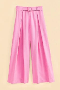 Farm Rio Pink Tailored Pants -Colorful Wear Store 313627 06